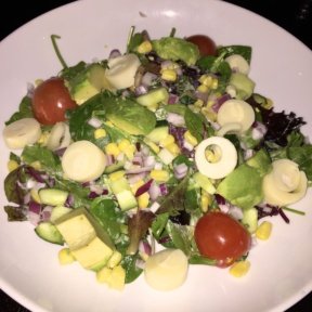 Gluten-free salad from 121 Fulton St
